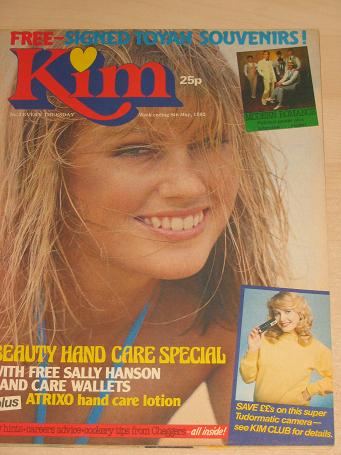 KIM magazine 8 May 1982. MODERN ROMANCE, SUMMERS, ALTERED IMAGES. Vintage young womans publication f