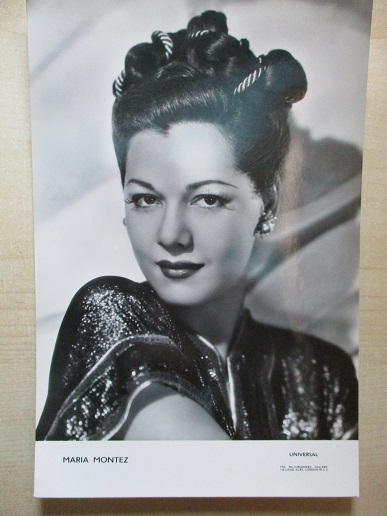 Original PHOTOGRAPH of MARIA MONTEZ for sale. FILM STAR, STAGE STAR, MOVIE STAR, MOVIE MEMORABILIA f