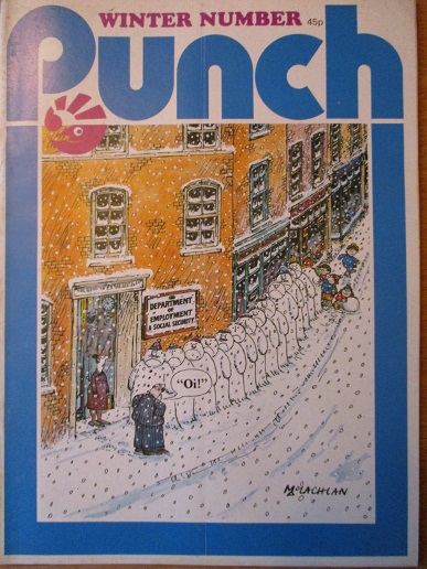 PUNCH magazine, 28 October 1981 WINTER NUMBER for sale. MCLACHLAN. Original BRITISH publication from