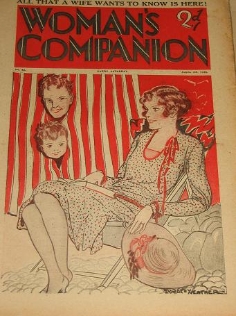 WOMANS COMPANION magazine, August 4 1928 issue for sale. PAPER FOR MARRIED WOMEN. Birthday gifts fro
