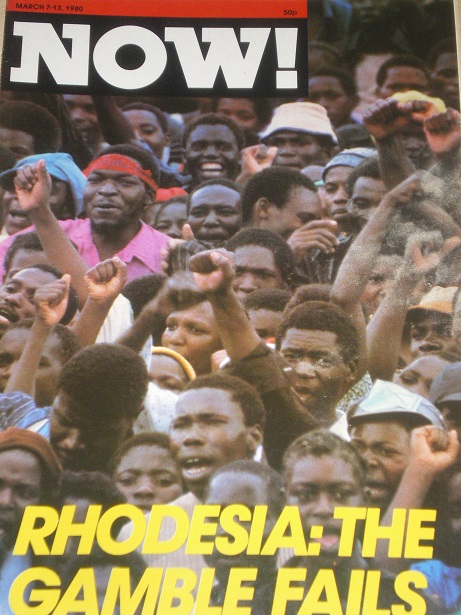 NOW! magazine, March 7 - 13 1980 issue for sale. RHODESIA. Original British NEWS publication from Ti