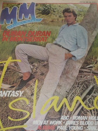 MELODY MAKER, July 23 1983 issue for sale. SIMON LE BON, ABC, PAUL YOUNG, SHALAMAR, DEFUNKT. Origina