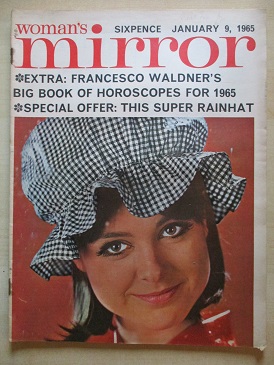 WOMAN’S MIRROR magazine, January 9 1965 issue for sale. ANN RHODES, DARIA MACOMBER. Original British