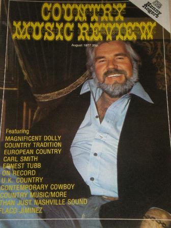 Tilleys Vintage Magazines : COUNTRY MUSIC REVIEW magazine, August 1977 ...