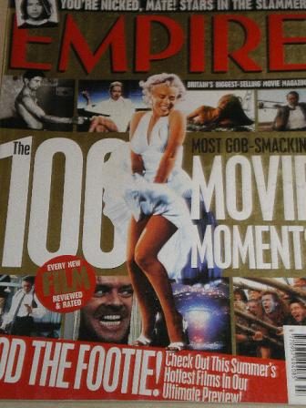 EMPIRE magazine, July 1996 issue for sale. MONROE. Original British MOVIE publication from Tilley, C