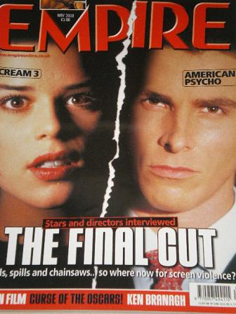 EMPIRE magazine, May 2000 issue for sale. Original British MOVIE publication from Tilley, Chesterfie