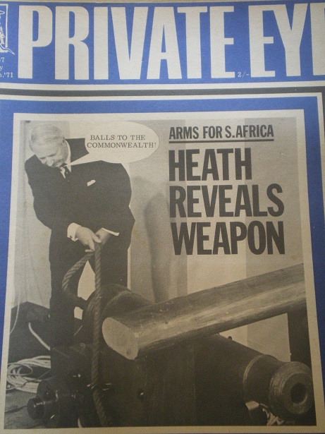 PRIVATE EYE magazine, 15 January 1971 issue for sale. EDWARD HEATH. Original British SATIRICAL publi