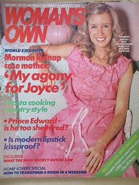 WOMAN’S OWN magazine, March 11 1978 issue for sale. MARY HOWARD, MARGARET RITSON, BARBARA BENNETT. O