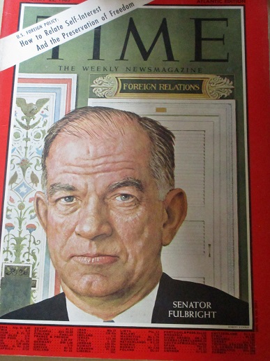 TIME magazine, January 22 1965 issue for sale. FULBRIGHT. Original U.S. NEWS publication from Tilley
