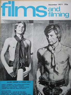 FILMS AND FILMING magazine, December 1971 issue for sale. HELMUT BERGER. Original British publicatio