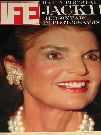 LIFE magazine, July 1989 issue for sale. JACKIE KENNEDY ONASSIS, BILLY CRYSTALL. Original gifts from