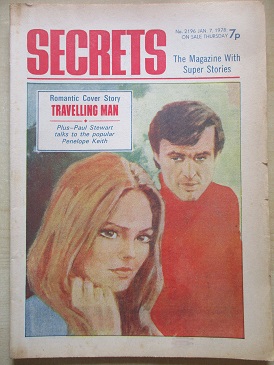 SECRETS magazine, January 7 1978 issue for sale. Original British publication from Tilley, Chesterfi