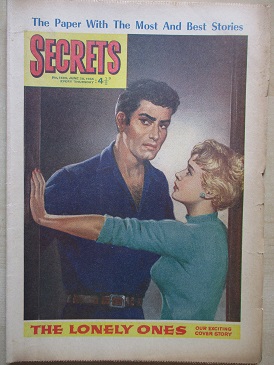 SECRETS magazine, June 20 1964 issue for sale. Original British publication from Tilley, Chesterfiel