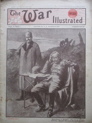 THE WAR ILLUSTRATED magazine, 23 November 1918 issue for sale. Original British FIRST WORLD WAR publ