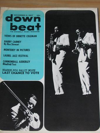 Tilleys Vintage Magazines : DOWN BEAT MAGAZINE NOVEMBER 2 1967 BACK ...