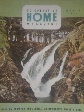 CO-OPERATIVE HOME MAGAZINE, March 1952 issue for sale. IPSWICH. Original British publication from Ti