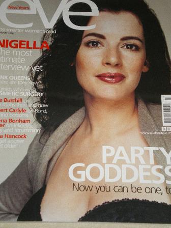 EVE magazine, January 2002 issue for sale. NIGELLA LAWSON, JULIE BURCHILL, ROBERT CARLYLE, HELENA BO