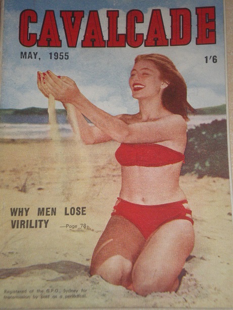 CAVALCADE magazine, May 1955 issue for sale. Original AUSTRALIAN publication from Tilley, Chesterfie
