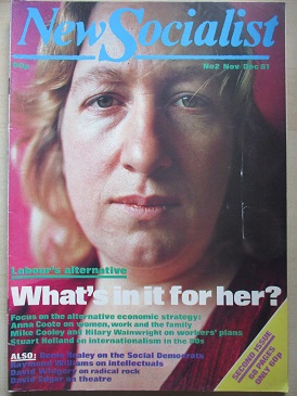 NEW SOCIALIST magazine, November / December 1981 issue for sale. Original British publication from T