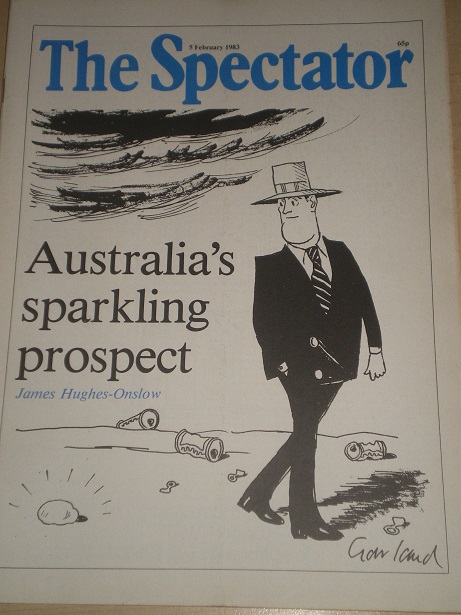 Tilleys Vintage Magazines : SPECTATOR magazine, 5 February 1983 issue ...