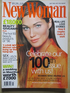 NEW WOMAN magazine, November 1996 issue for sale. ROSMARIE WETZEL, MATTHEW MCCONAUGHHEY. Original Br