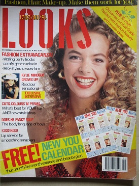 Tilleys Vintage Magazines : LOOKS magazine, December 1989 issue for ...