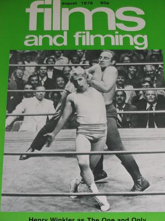 FILMS AND FILMING magazine, August 1978 issue for sale. HENRY WINKLER. Original British MOVIE public