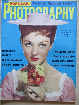 Tilleys Vintage Magazines : POPULAR PHOTOGRAPHY magazine, October 1955 ...