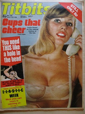 TITBITS magazine, June 17 - 23 1976 issue for sale. LUCIA GREEN. Original British publication from T