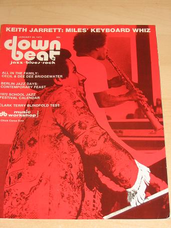 Tilleys Vintage Magazines : DOWNBEAT Magazine January 20 1972. KEITH ...