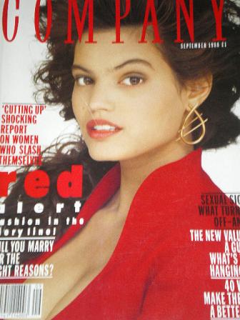COMPANY magazine, September 1988 issue for sale. Original UK FASHION publication from Tilley, Cheste