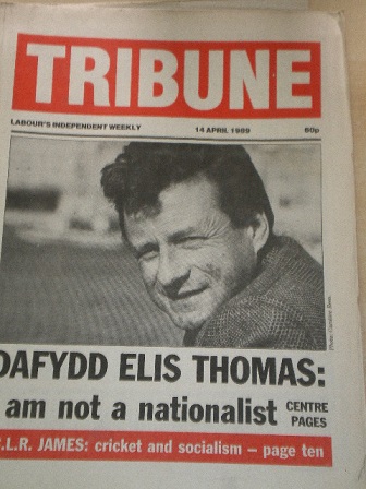 TRIBUNE newspaper, 14 April 1989 issue for sale. LABOURS INDEPENDENT WEEKLY. Original British politi