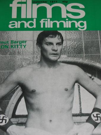 FILMS AND FILMING magazine, September 1977 issue for sale. HELMUT BERGER. Original British MOVIE pub