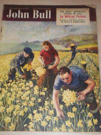 JOHN BULL magazine, March 18 1950 issue for sale. WILFRED PICKLES, NARRAWAY, PETTS, FROME, HOOKE, JO