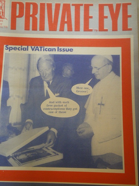 PRIVATE EYE magazine, 6 April 1973 issue for sale. EDWARD HEATH. Original British SATIRICAL publicat