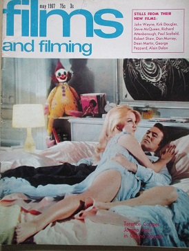 FILMS AND FILMING magazine, May 1967 issue for sale. THE PHAROAH. Original British publication from 