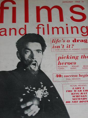 FILMS and FILMING magazine, January 1966 issue for sale. SACHA PITOEFF. Original gifts from Tilleys,