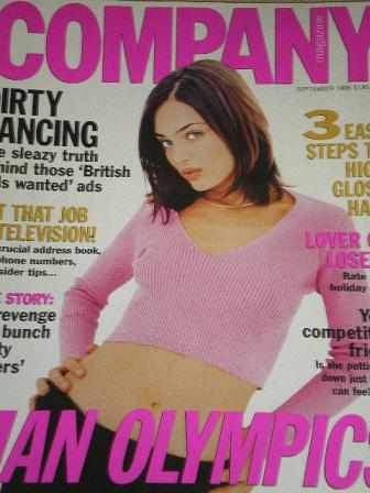 COMPANY magazine, September 1996 issue for sale. Original UK FASHION publication from Tilley, Cheste