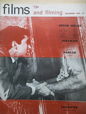 FILMS AND FILMING magazine, December 1963 issue for sale. ORSON WELLES. Original British publication