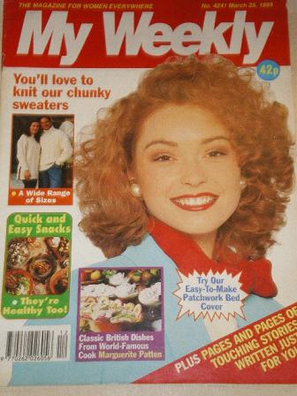 Tilleys Vintage Magazines : MY WEEKLY magazine, March 25 1995 issue for ...