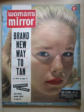 WOMAN’S MIRROR magazine, May 27 1961 issue for sale. A. FORMAN BARRON. Original British publication 