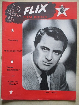 FLIX magazine, issue Number 4 (New Series) for sale. CARY GRANT. Original 1940’s publication from Ti