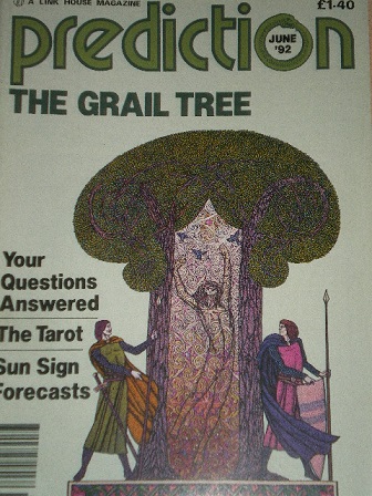 PREDICTION magazine, June 1992 issue for sale. OCCULT. Original British publication from Tilley, Che