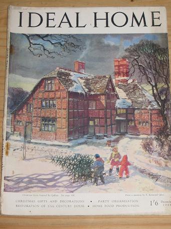 Tilleys Vintage Magazines : IDEAL HOME December 1945. GALLOPS, ALBOURNE ...