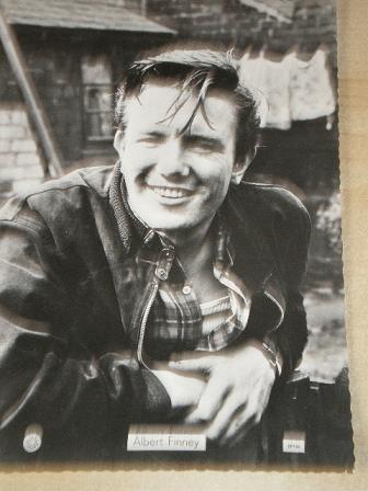 Original photograph of ALBERT FINNEY. FILM, POP, TV STARS. Memorabilia from Tilley, Chesterfield, De