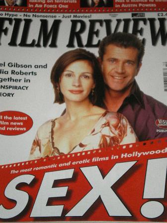 FILM REVIEW magazine, October 1997 issue for sale. JULIA ROBERTS, MEL GIBSON. Original British publi