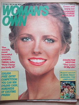 WOMAN’S OWN magazine, May 19 1979 issue for sale. CHERYL TIEGS, DAOMA WINSTON, CYNTHIA BARKER, MARGA