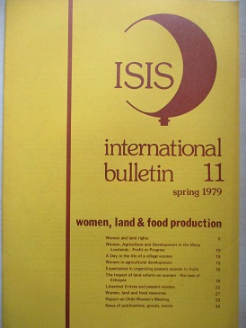 ISIS INTERNATIONAL BULLETIN, Number 11 issue for sale, Spring 1979. INTERNATIONAL WOMEN‘S LIBERATION