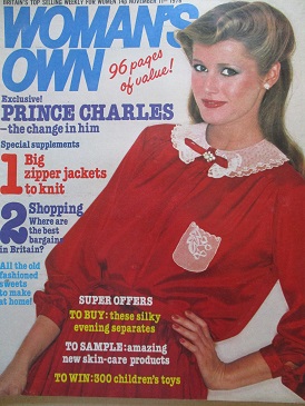 WOMAN’S OWN magazine, November 11 1978 issue for sale. SUSAN CRAIG, MARGARET BLAKE, VICTOR CANNING, 