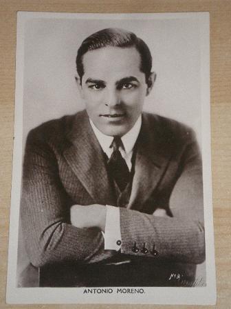 Tilleys Vintage Magazines : Original PICTURE postcard ANTONIO MORENO ...